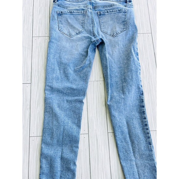 Girls size 12 SO Skinny Jeans and 10/12 Blue Swirl Wonder Nation Top. EUC - Picture 5 of 8